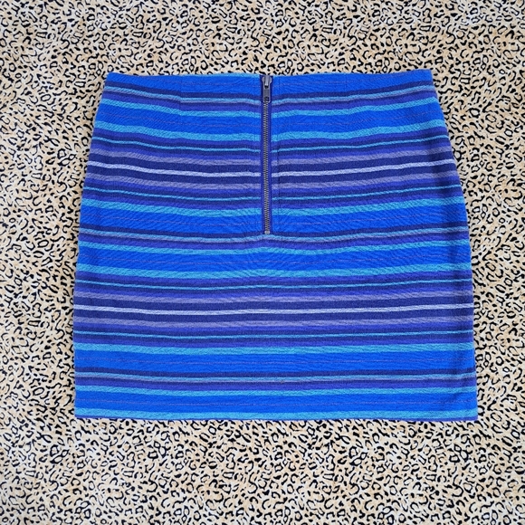 🌈GAP STRIPED COTTON MINI SKIRT-2 - Picture 2 of 6